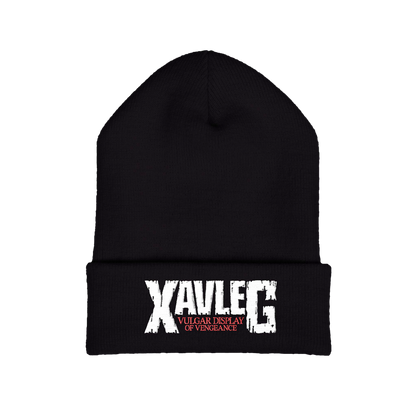 Xavleg Vulgar Display of Vengeance limited edition Beanie in black